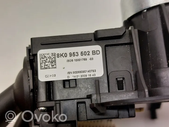 Audi A4 S4 B8 8K Pyyhkimen/suuntavilkun vipukytkin 8K0953502BD