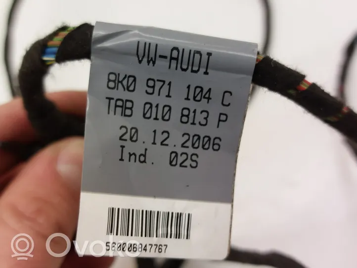 Audi A4 S4 B8 8K Cableado del sensor de aparcamiento (PDC) 8K0971104C