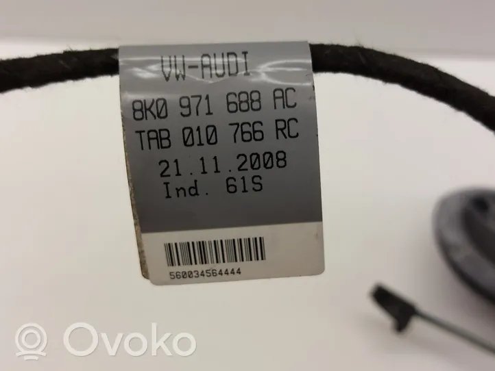 Audi A4 S4 B8 8K Rear door wiring loom 8K0971688AC