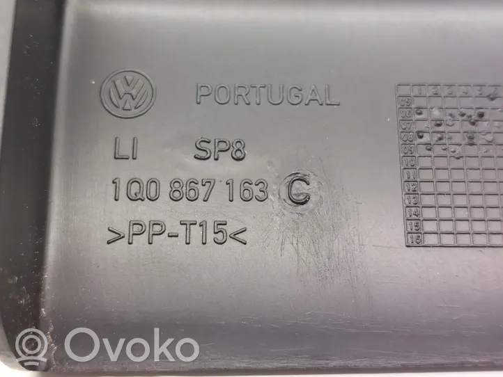 Volkswagen Eos Muu vararenkaan verhoilun elementti 1Q0867163C