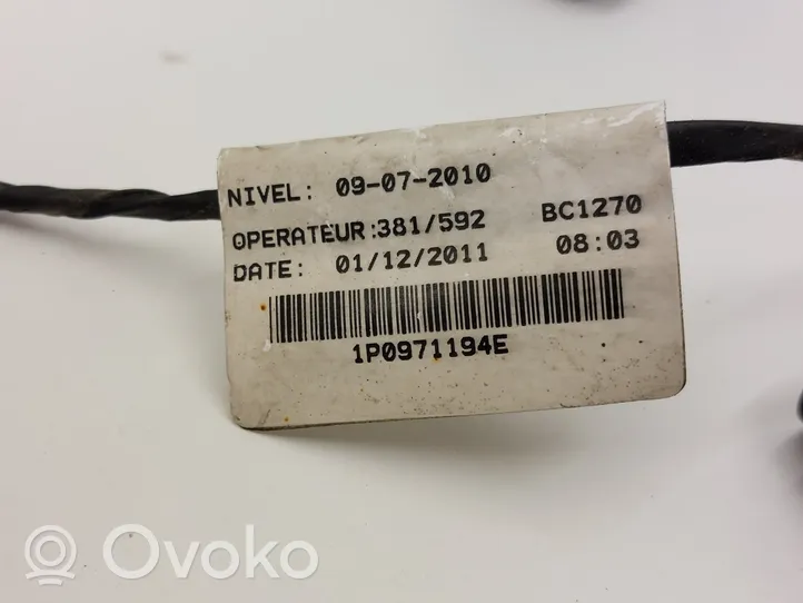 Seat Leon (1P) Parking sensor (PDC) wiring loom 1P0971194E