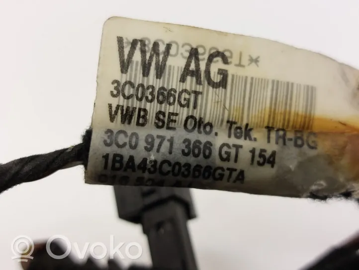 Volkswagen PASSAT B6 Seat wiring loom 3C0971366GT