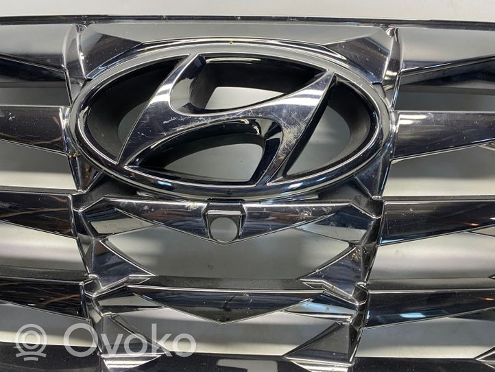 Hyundai Tucson IV NX4 Maskownica / Grill / Atrapa górna chłodnicy 86391N7000
