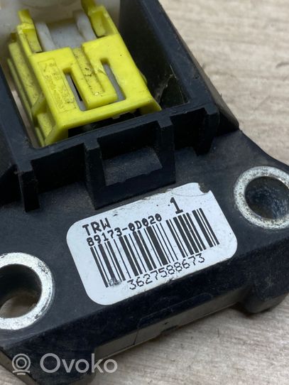 Toyota Yaris Airbag deployment crash/impact sensor 891730d020