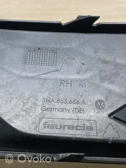 Volkswagen Tiguan Grille inférieure de pare-chocs avant 5na853666a
