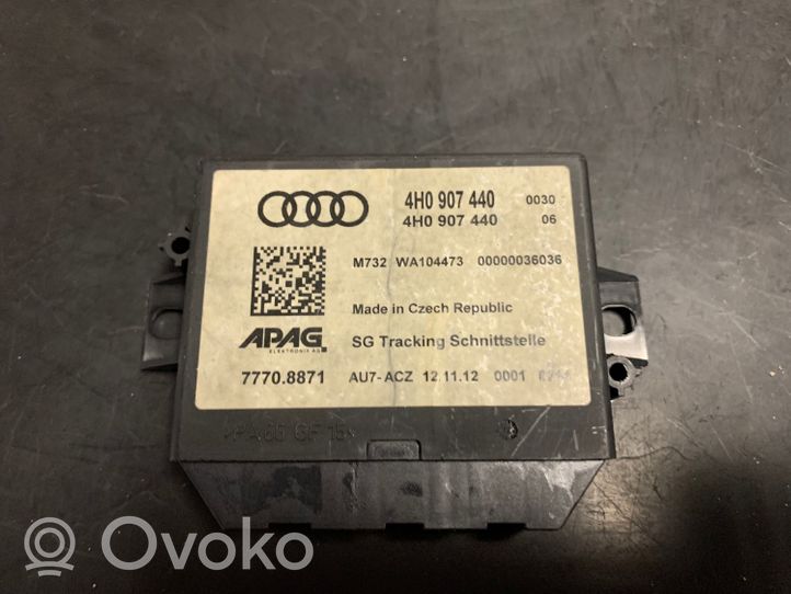 Audi A6 S6 C7 4G Unité de commande, module PDC aide au stationnement 4H0907440