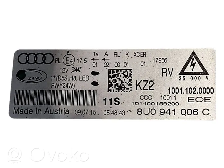 Audi Q3 8U Lampa przednia 8U0941006C