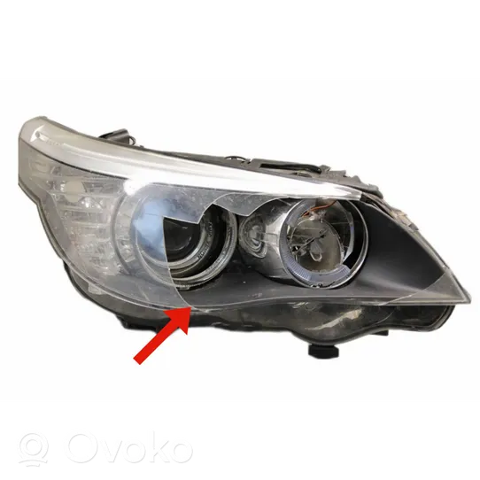 BMW 5 E60 E61 Lampa przednia A8704467205