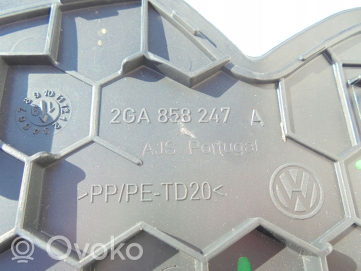Volkswagen T-Roc Kojelaudan sivupäätyverhoilu 2GA858247