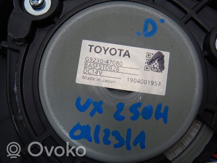 Lexus UX Hybridi-/sähköajoneuvon akun puhallin G923047080