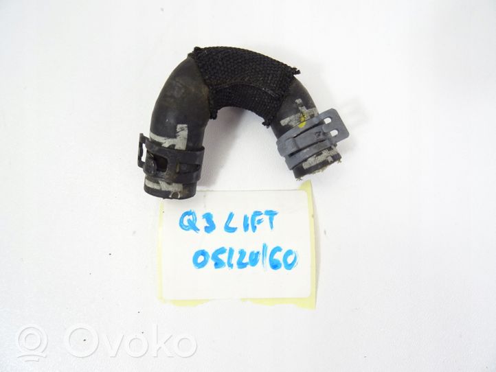 Audi Q3 8U Engine coolant pipe/hose 04L121058Q