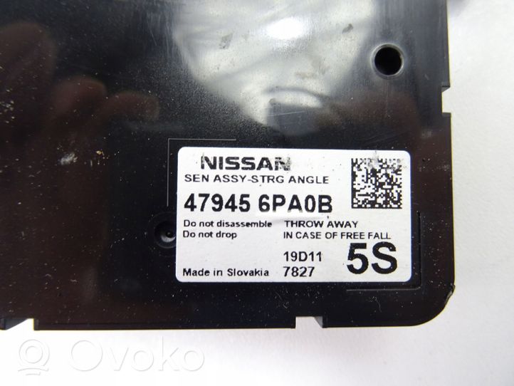 Nissan Juke II F16 Ohjauspyörän kulma-anturi 479456PA0B