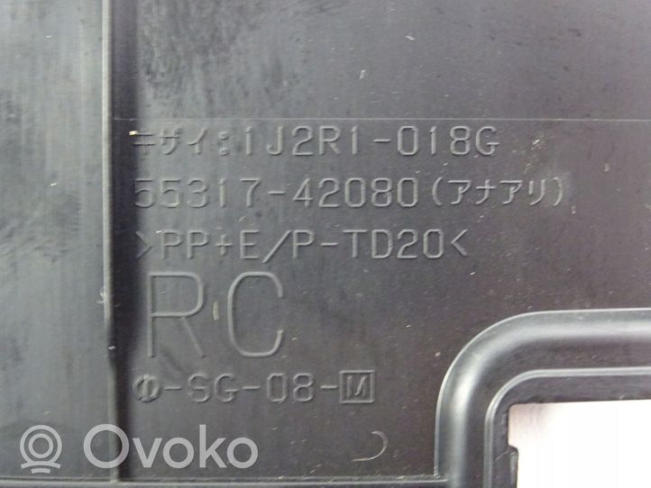 Toyota RAV 4 (XA50) Garniture d'extrémité latérale du tableau de bord 5531742080