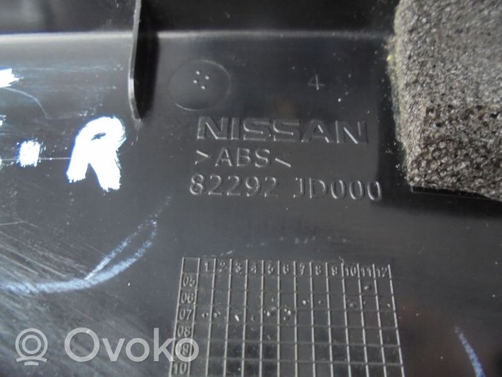 Nissan Qashqai Muu takaoven verhoiluelementti 82292JD000