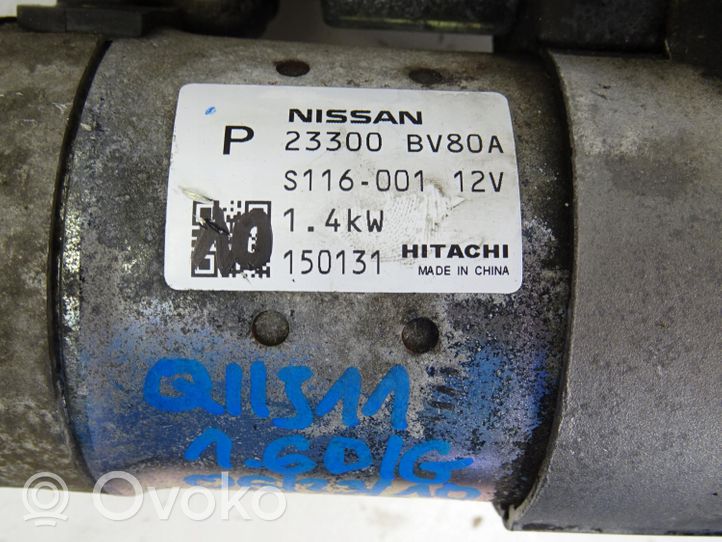 Nissan Micra Käynnistysmoottori 23300-BV80A