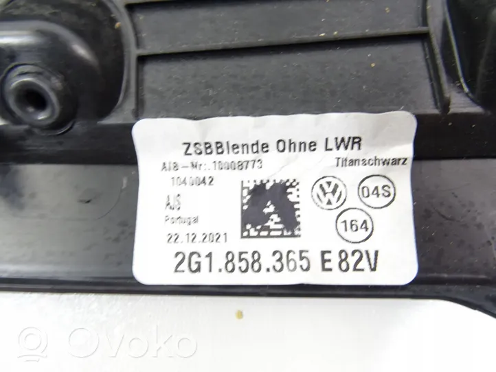 Volkswagen Polo VI AW Verkleidung des Armaturenbretts 2G1858365E