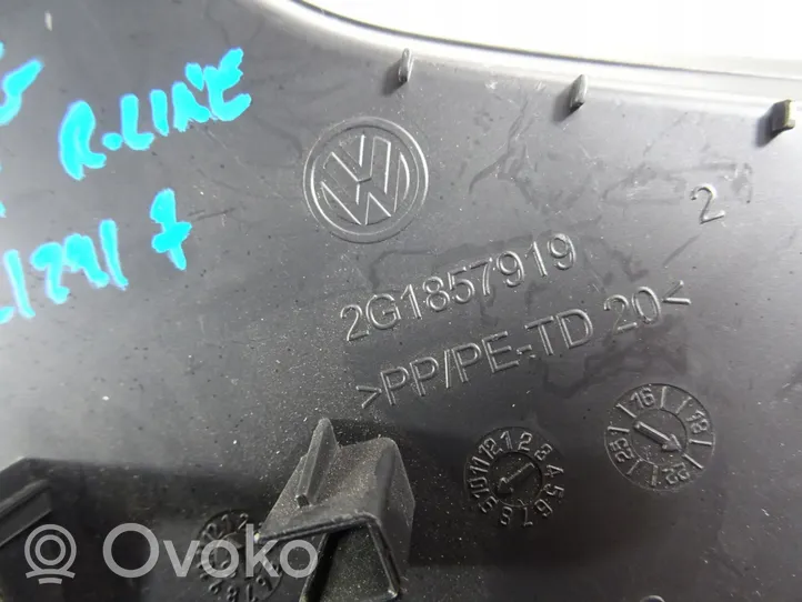 Volkswagen Polo VI AW Rivestimento laterale della consolle centrale anteriore 2G1857919