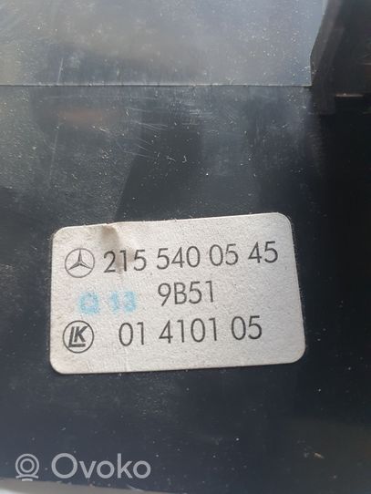 Mercedes-Benz CL C215 Ohjauspyörän pylvään verhoilu 2155400545