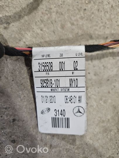 Mercedes-Benz GL X164 Faisceau de câblage de porte arrière A0015456045