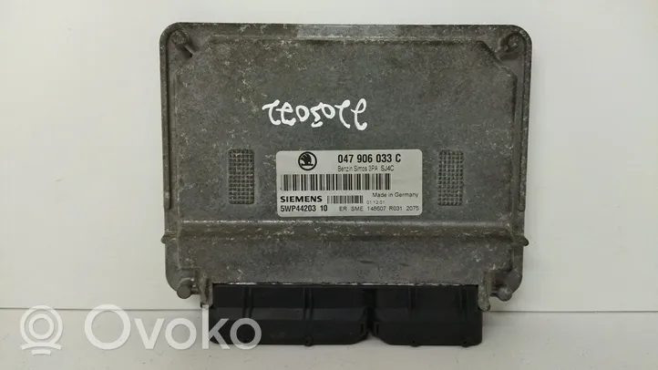 Skoda Fabia Mk1 (6Y) Sterownik / Moduł ECU 