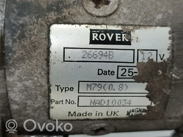Rover 200 XV Motor de arranque 