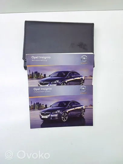 Opel Insignia A Owners service history hand book 