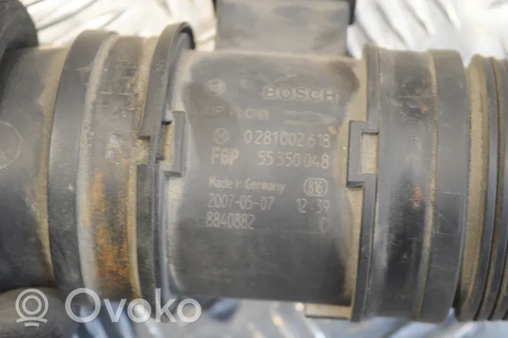 Opel Astra H Część rury dolotu powietrza 55350048