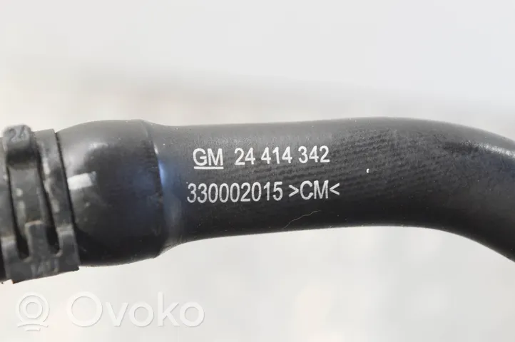 Opel Signum Wąż / Rurka odpowietrznika 24414343