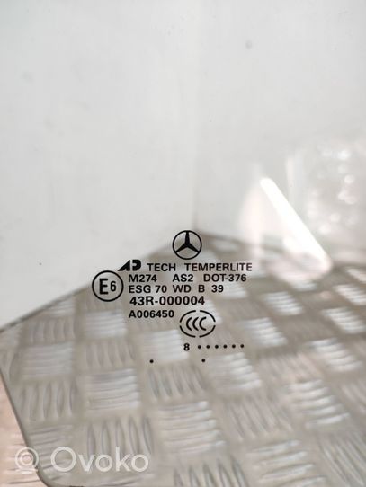 Mercedes-Benz ML W164 Front door window glass four-door 43R000004