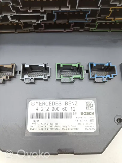 Mercedes-Benz E C207 W207 Module de fusibles A2129006012