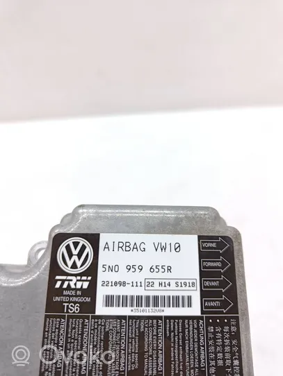 Volkswagen PASSAT B7 Airbagsteuergerät 5N0959655R