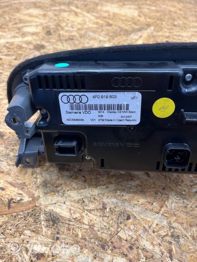 Audi A6 S6 C6 4F Compteur de vitesse tableau de bord 4F0920900M