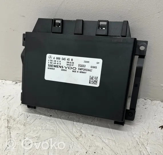 Mercedes-Benz C W204 Module de contrôle de boîte de vitesses ECU A0005454516