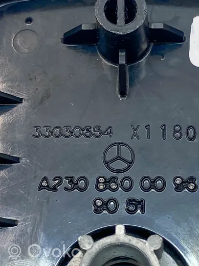 Mercedes-Benz SL R230 Klamra tylnego pasa bezpieczeństwa 2308600096