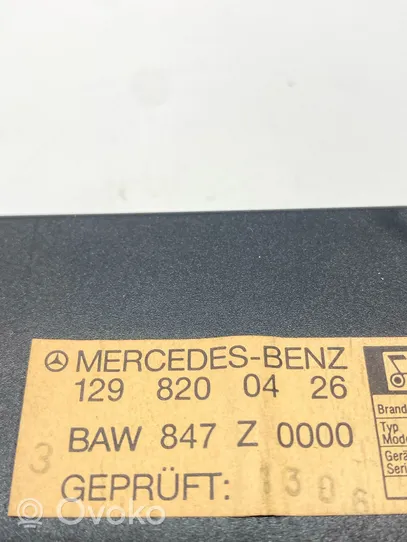 Mercedes-Benz SL R129 Hälytyksen ohjainlaite/moduuli A1298200426