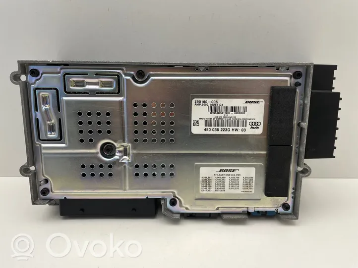 Audi A8 S8 D3 4E Amplificatore 4E0035223G