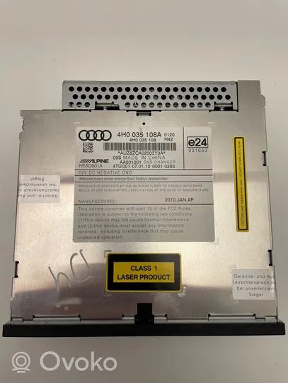 Audi A8 S8 D4 4H CD/DVD mainītājs 4H0035108A