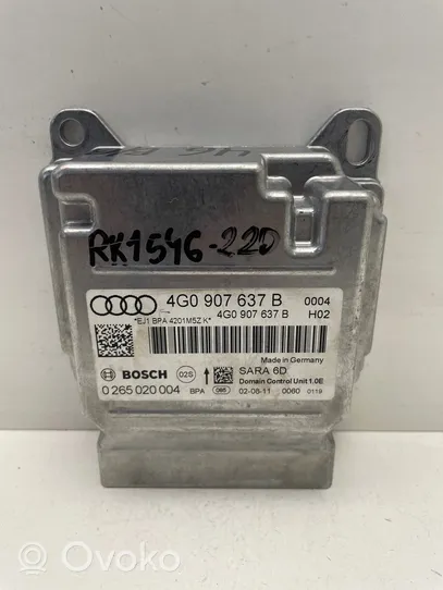 Audi A7 S7 4G Centralina ESP (controllo elettronico della stabilità) 4G0907637B