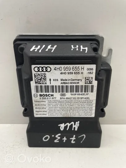 Audi A6 C7 Module de contrôle airbag 4H0959655H