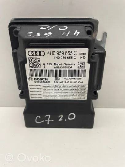 Audi A6 S6 C7 4G Блок управления надувных подушек 4H0959655C