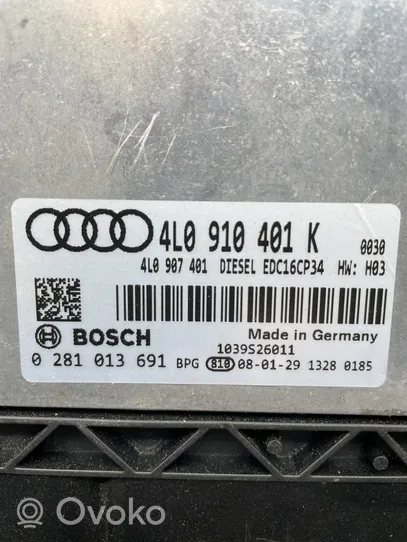 Audi Q7 4L Moottorin ohjainlaite/moduuli 4L0910401K