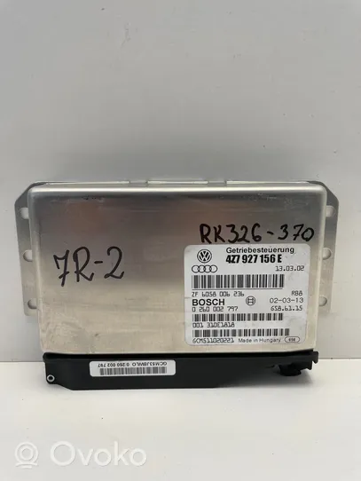 Audi A6 Allroad C5 Module de contrôle de boîte de vitesses ECU 4Z7927156E