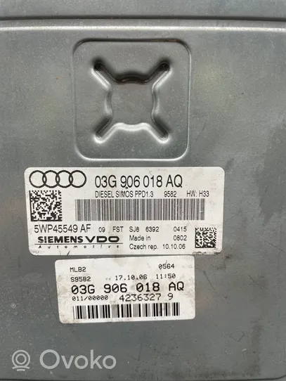 Audi A4 S4 B7 8E 8H Sterownik / Moduł ECU 03G906018AQ