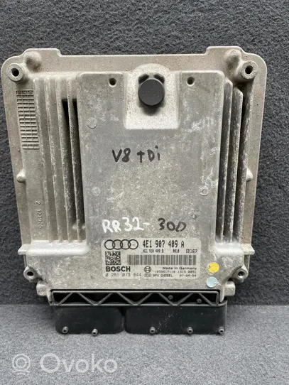 Audi A8 S8 D3 4E Calculateur moteur ECU 4E1907409A