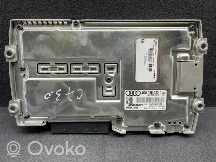 Audi A6 S6 C7 4G Amplificateur de son 4G0035223C