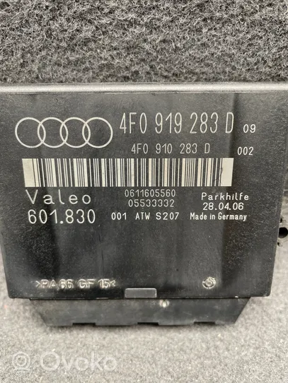 Audi A6 S6 C6 4F Sterownik / Moduł parkowania PDC 4F0919283D