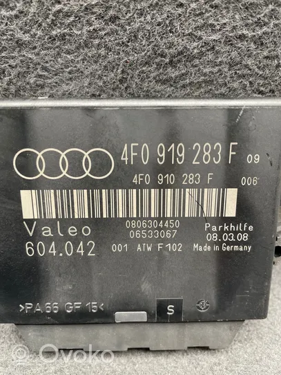Audi A6 S6 C6 4F Parkavimo (PDC) daviklių valdymo blokas 4F0919283F