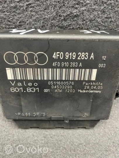 Audi A6 S6 C6 4F Sterownik / Moduł parkowania PDC 4F0919283A