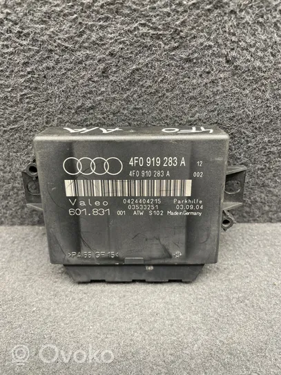 Audi A6 S6 C6 4F Parkavimo (PDC) daviklių valdymo blokas 4F0919283A