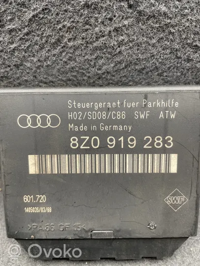 Audi A2 Pysäköintitutkan (PCD) ohjainlaite/moduuli 8Z0919283